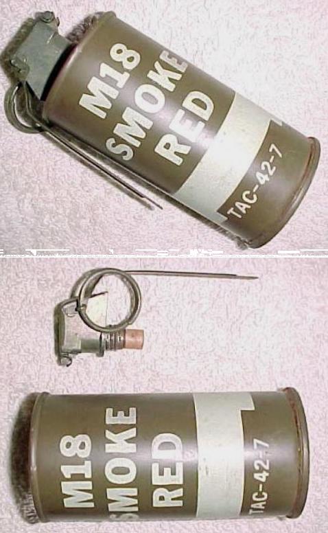 US M18 Smoke Grenade